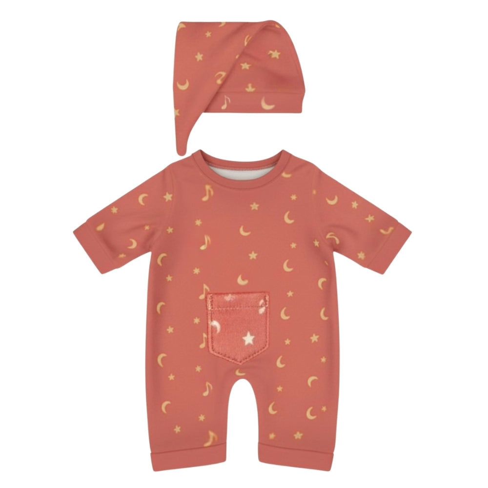 Red Pyjamas with hat