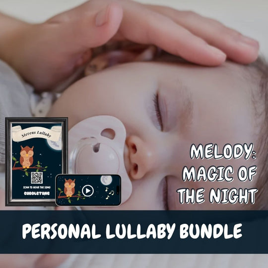 Personligt paket med vaggvisa – Melodi "Nattens Magi"